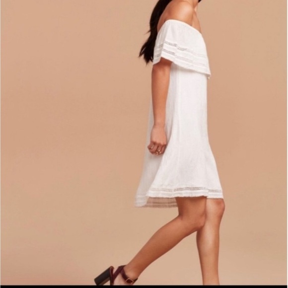 Aritzia Wilfred Emmie Dress. Size Small. Pink. - Picture 8 of 13